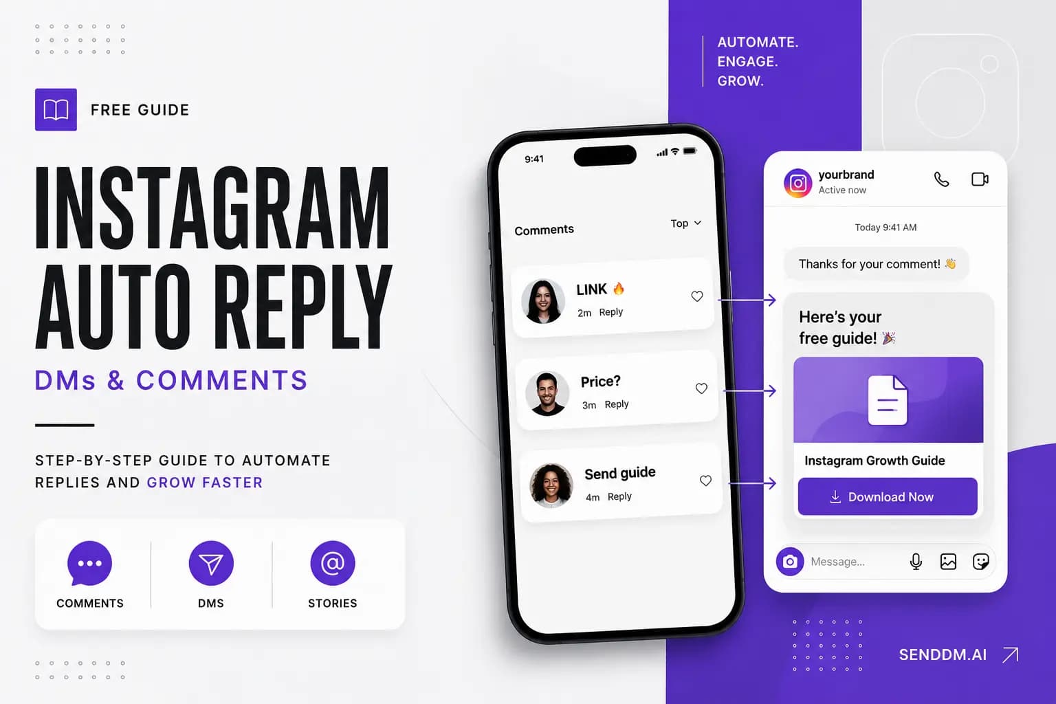 Instagram Auto Reply: How to Auto-Reply to DMs & Comments (2026 Free Guide)